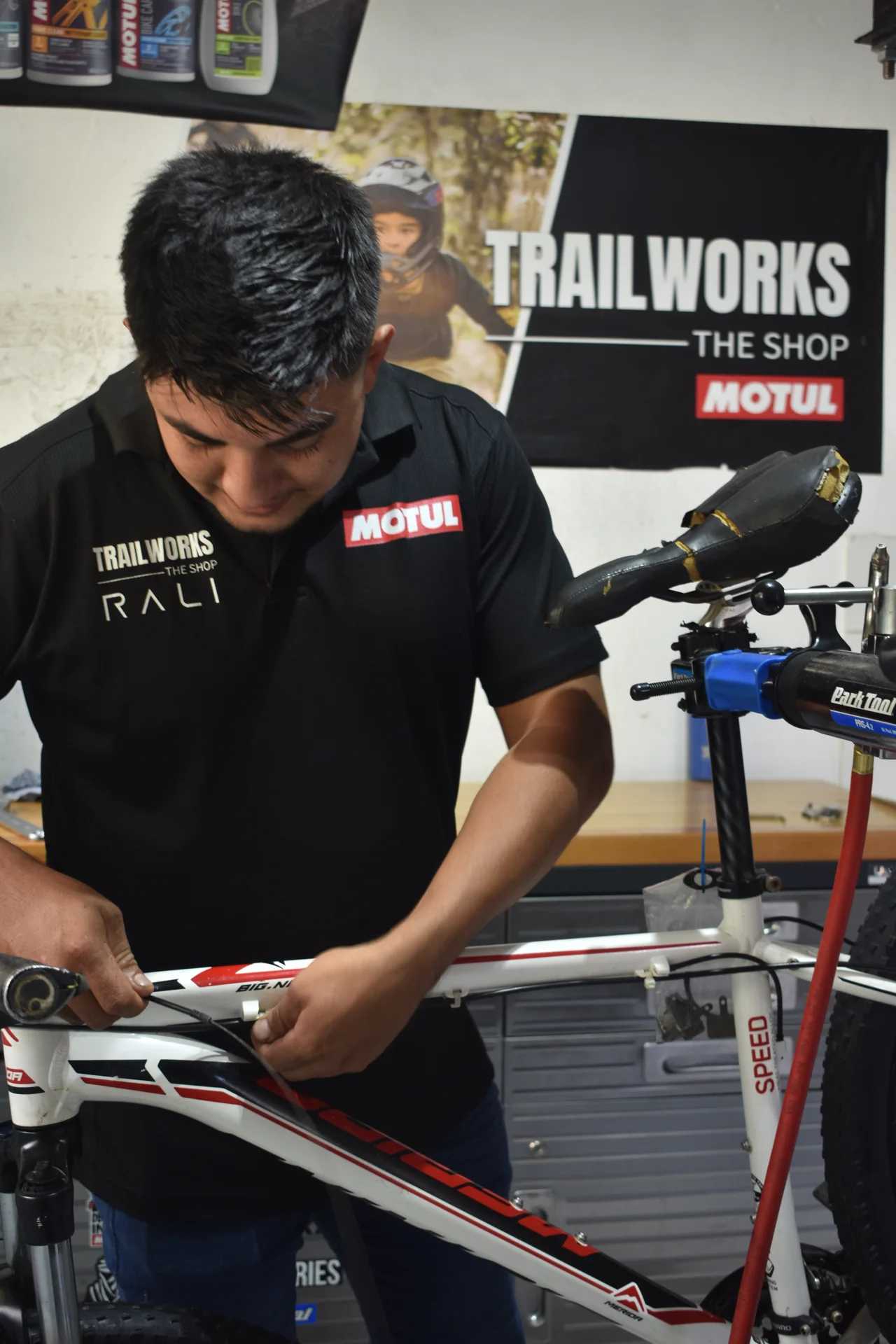 Taller · fotografía del archivo Trailworks